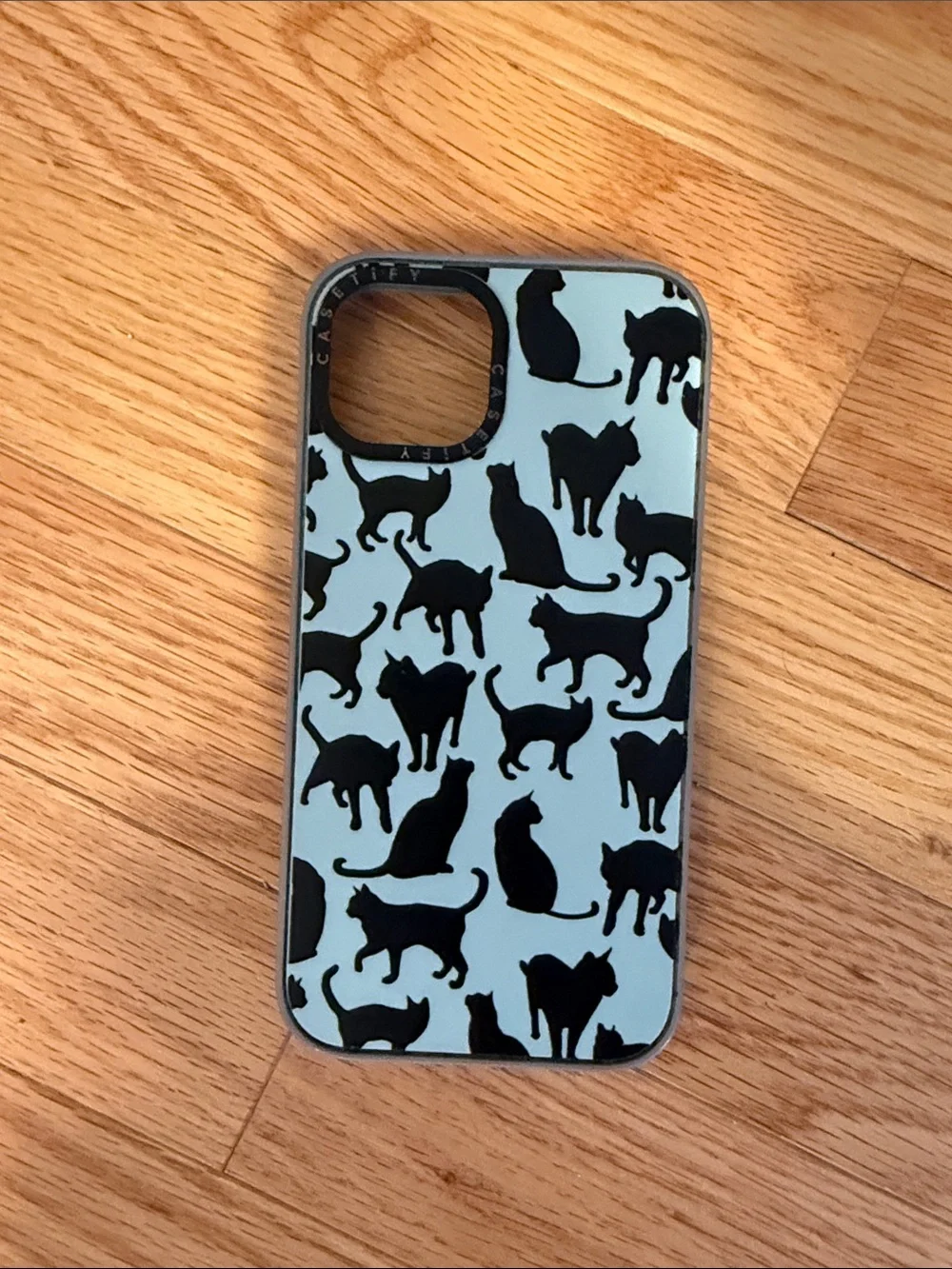 Casetify IPhone 13 MagSafe case with black cats